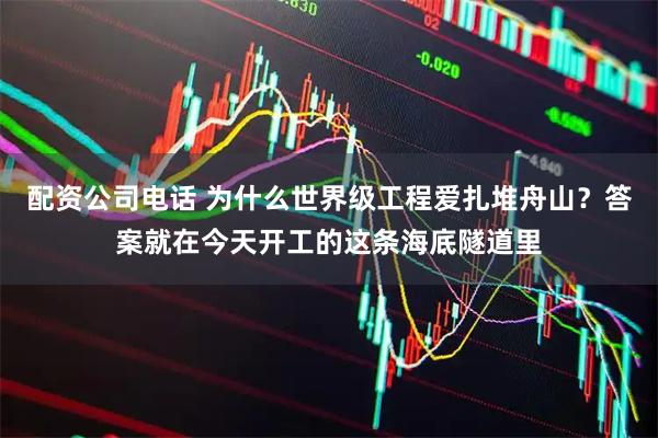 配资公司电话 为什么世界级工程爱扎堆舟山？答案就在今天开工的这条海底隧道里