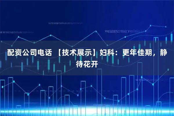 配资公司电话 【技术展示】妇科：更年佳期，静待花开